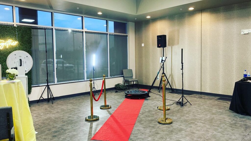 360 video booth for rental Houston
