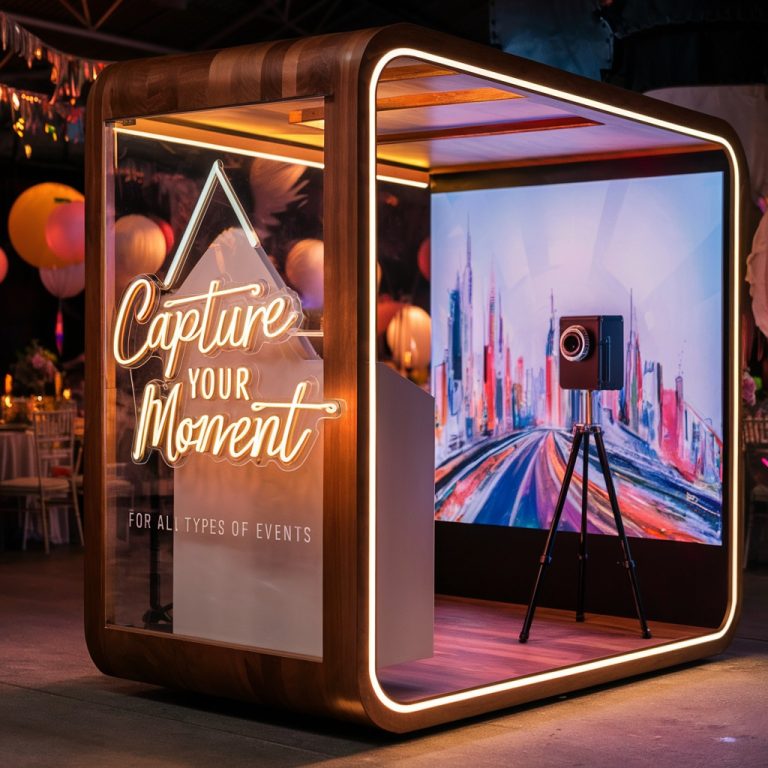 How Can Open-Air Photo Booths Enhance Your Event Space?