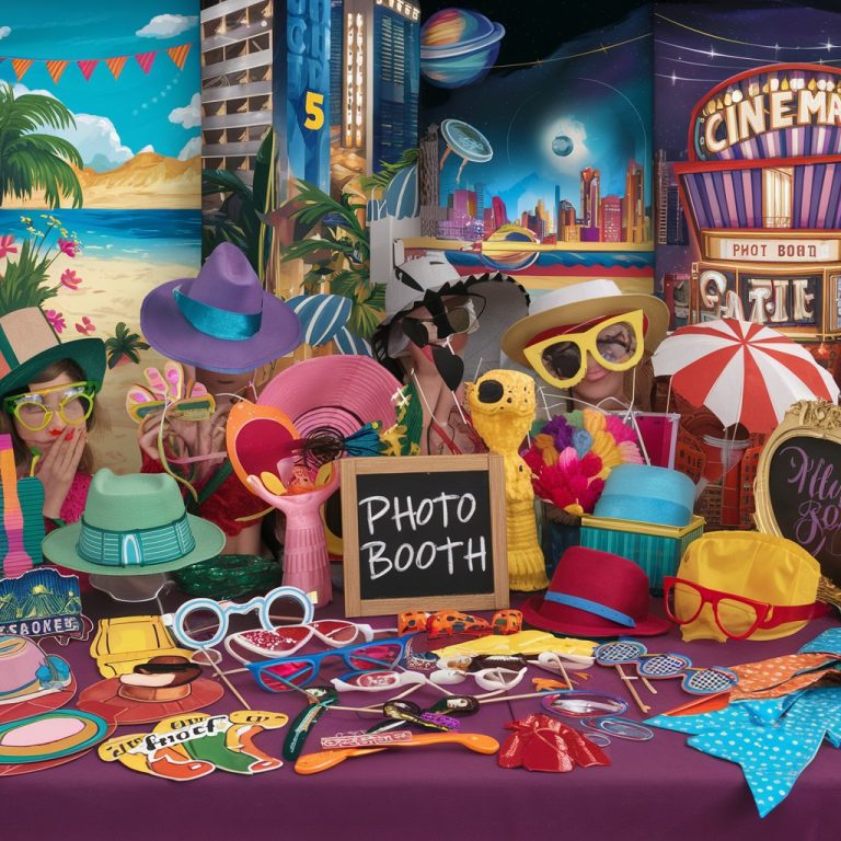 What Props and Backdrops Should You Choose for Your Photo Booth?