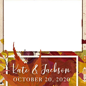 Wedding  Autumn Canopy1  2x6  4 Photos