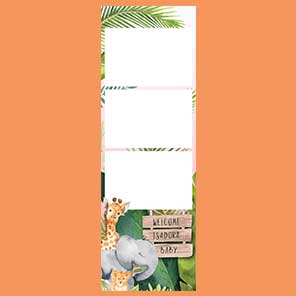 Baby Shower  Baby Safari   2x6  3 Photos