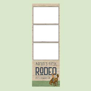 Birthday  Cowboy Up 1  2x6  3 Photos