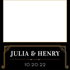 Anniversary  Framed Deco 1  2x6  4 Photos