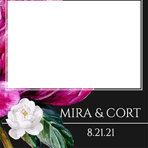 Wedding  Fuchsia Crush 1  2x6  4 Photos