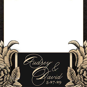Wedding  Golden Garden 1  2x6  4 Photos