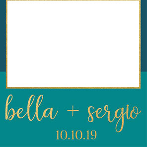 Wedding  Jewel Stripes  2x6  4 Photos