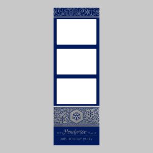 Reunion Winter Shimmer Silver Foil 2x6 3 Photos