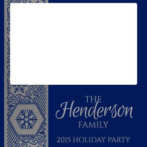 Reunion Winter Shimmer Silver Foil 2x6 4 Photos