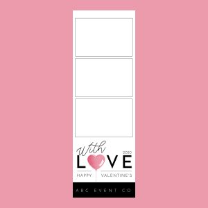 Valentines With Love White 1 2x6 3 Photos