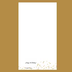Birthday  Simple Glam  360 Vertical Design