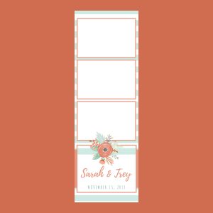 Wedding Peach Punch 2x6 4 Photos