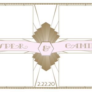 Wedding  Art Deco White 1  4x6  4 Photos