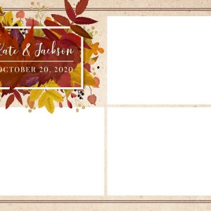 Wedding  Autumn Canopy 1  4x6  3 Photos