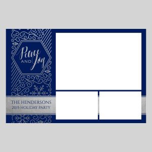 Reunion Winter Shimmer Silver Foil 4x6 3 Photos