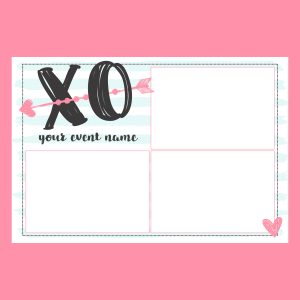 Wedding XOXO 1 4X6 3 Photos
