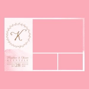 Wedding Watercolor Wedding 4x6 3 Photos