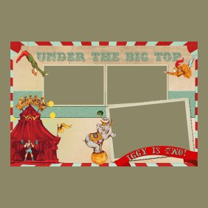 Circus Under the Big Top 4x6 3 Photos