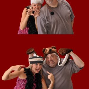 Bridal Shower  Minnie Stripes  2x6  3 Photos