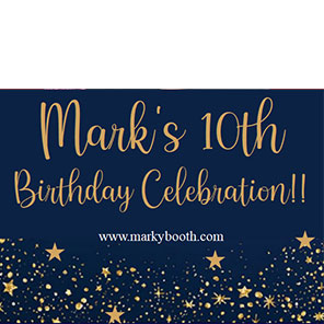Birthday  Golden Charm  2x6  3 Photos