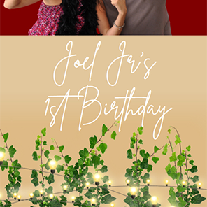 Birthday  Leaf & Lights  2x6  3 Photos
