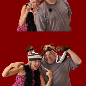 Holiday  Toast & Laughs  2x6  3 Photos