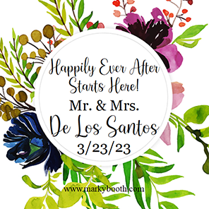 Wedding  Floral Vows  2x6  3 Photos