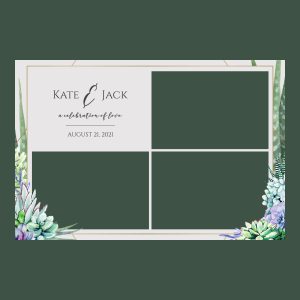 Wedding Succulent Garden 1 4x6 3 Photos