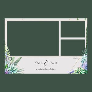 Wedding Succulent Garden 3 4x6 3 Photos