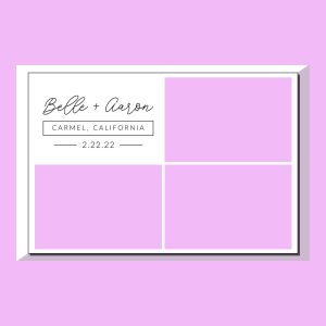 Wedding The Minimalist 1 4x6 3 Photos