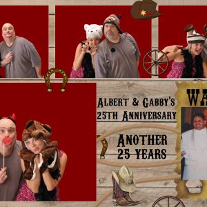 Anniversary  West Romance  4x6  4 Photos